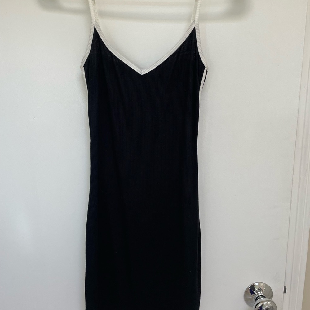 Princess Polly black mini body con dress